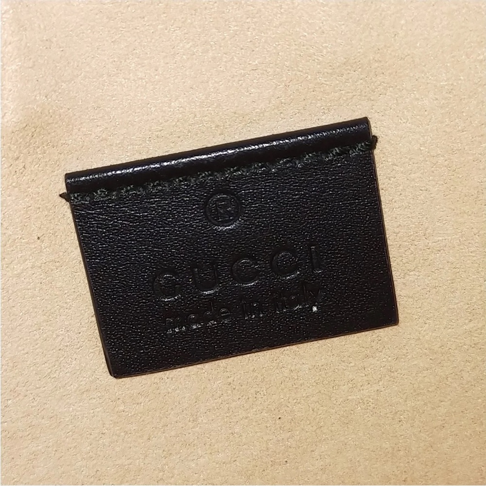 Gucci Black Calfskin Leather Egg Pouch Clutch UFO Design with COA - Picture 5 of 17